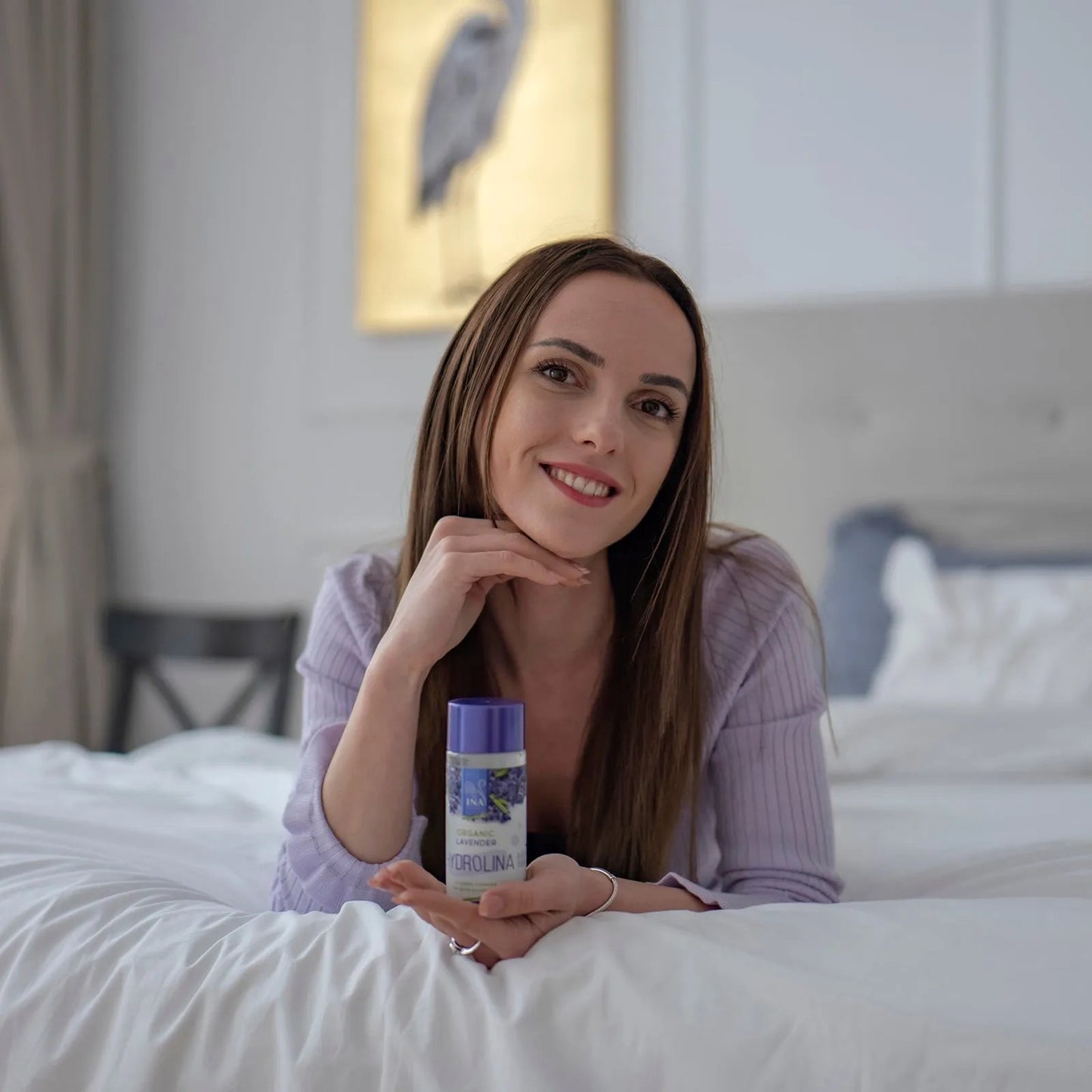 Organiczna woda Lawendowa - Hydrolina - Hydrolat Lawendowy na Trądzik