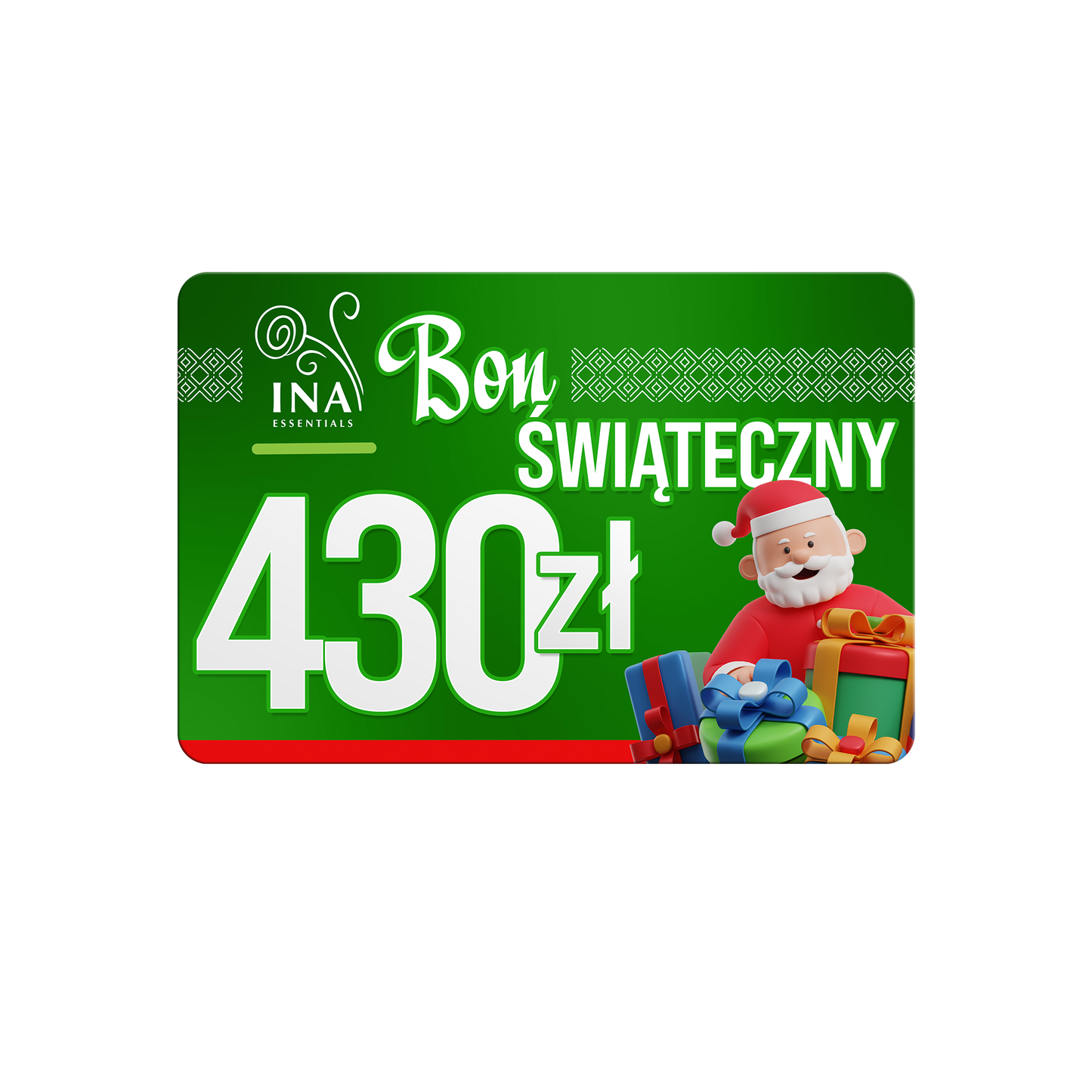 Kup voucher świąteczny o wartości 430 zł. i zapłać 299 – voucher cyfrowy