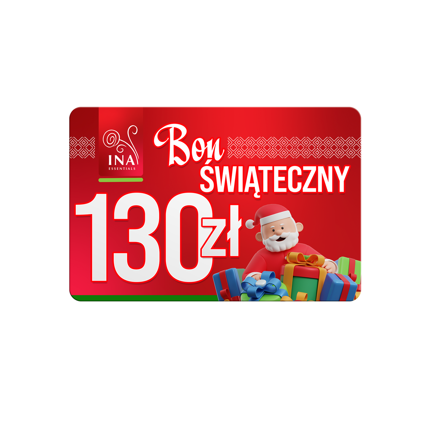 Kup voucher świąteczny o wartości 130 zł i zapłać 109 zł. – voucher cyfrowy