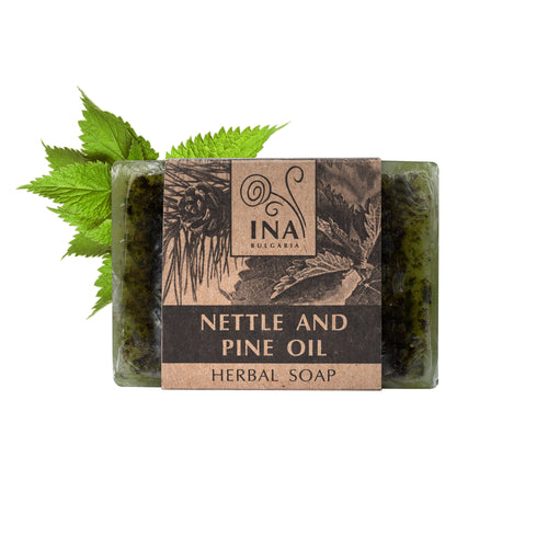 Naturalne Mydło Ziołowe z olejkiem z Pokrzywy i Sosny - działanie przeciwzapalne