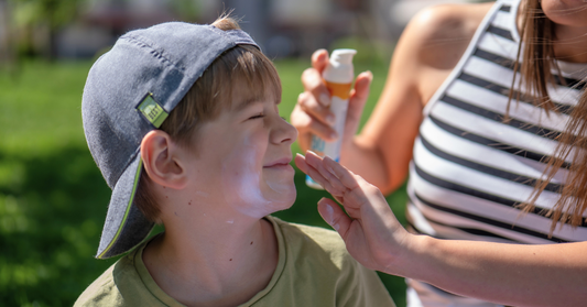 Ochrona przeciwsloneczna dla dzieci - SPF 50 natural dla calej rodziny