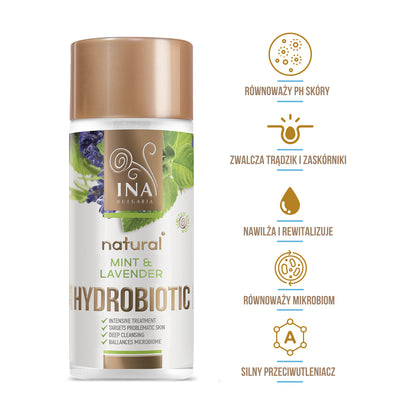 Hydrobiotic - Lawenda & Mięta - intensywna pielęgnacja skóry Trądzikowej