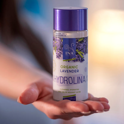 Organiczna woda Lawendowa - Hydrolina - Hydrolat Lawendowy na Trądzik