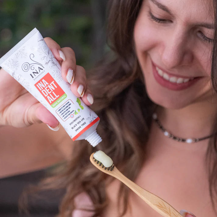Kup 3 Pasty do Zębów Ina Dent-All, a otrzymasz 2 naturalne pasty do zębów gratis