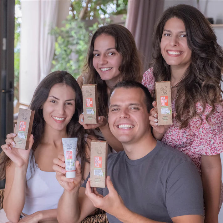 Kup 3 Pasty do Zębów Ina Dent-All, a otrzymasz 2 naturalne pasty do zębów gratis