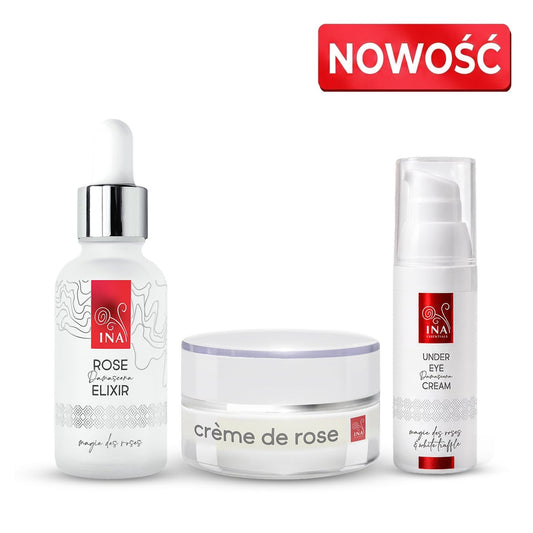 Kup 1 Nawilżający Krem do Twarzy i 1 Serum Przeciwstarzeniowe, a Krem pod Oczy Otrzymasz Gratis