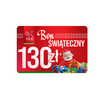 Kup voucher świąteczny o wartości 130 zł i zapłać 109 zł. – voucher cyfrowy