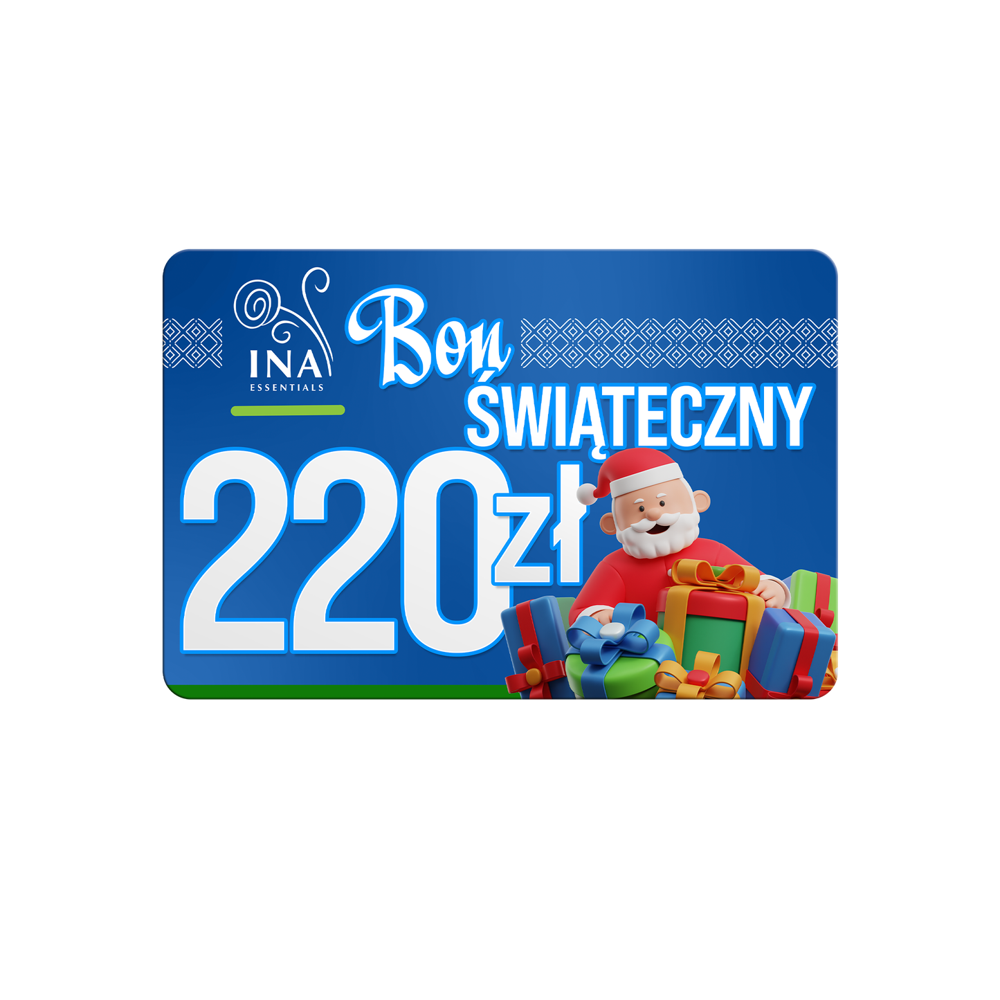 Kup voucher świąteczny o wartości 220 zł. i zapłać 179 zł. – voucher cyfrowy