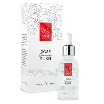 Intensywne serum przeciwstarzeniowe do twarzy z organicznym olejkiem różanym – Rose Elixir
