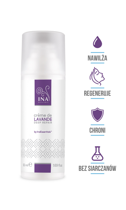 Lavender Secret - Naturalny krem do rąk do Suchych dłoni