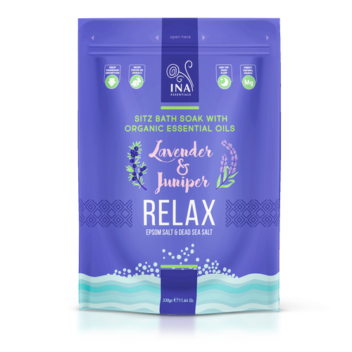 Relax - Sól do kąpieli z Lawendą i Jałowcem dla Relaksu i odprężenia